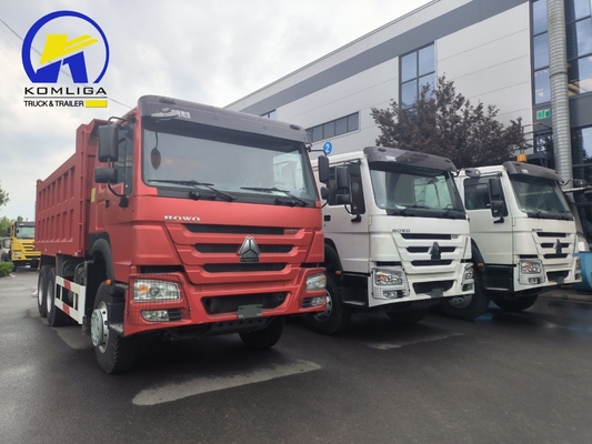 375HP Sinotruk HOWO 6X4 Mining Tipper camión de descarga usado con 10 asientos en el mercado caliente