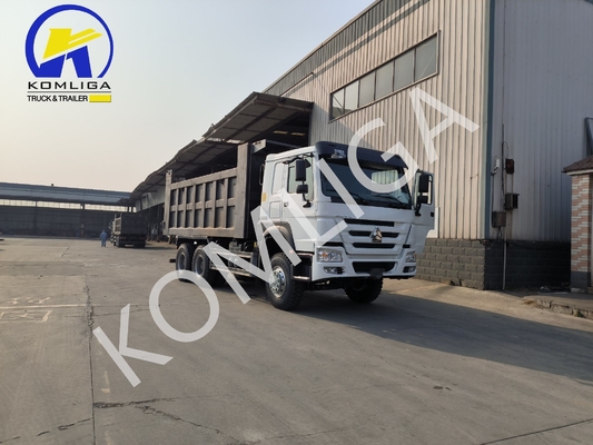 Sinotruck HOWO 6X4 10 ruedas de trabajo pesado tirador camión de descarga usado con 2 juegos de eje trasero