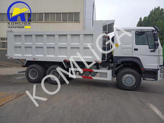 Sinotruck usado HOWO 6X4 371HP descargador de volante con eje delantero 9 toneladas de capacidad de carga
