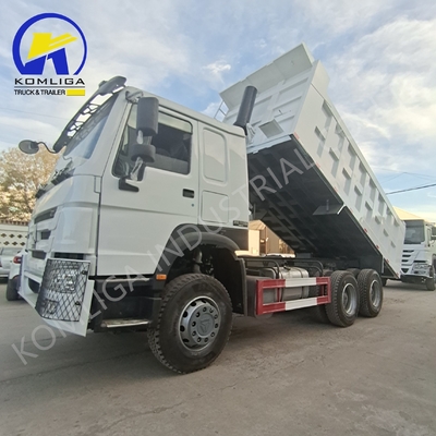 Sinotruck HOWO 6X4 371HP Arrancador de arena y grava de trabajo pesado camión de descarga usado para carga pesada