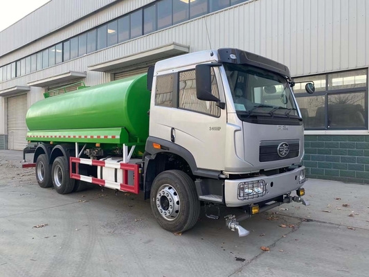 1X9000 Kgs Eje delantero Dongfeng 6X4 25 20 metros cúbicos camión cisterna de agua de rociado
