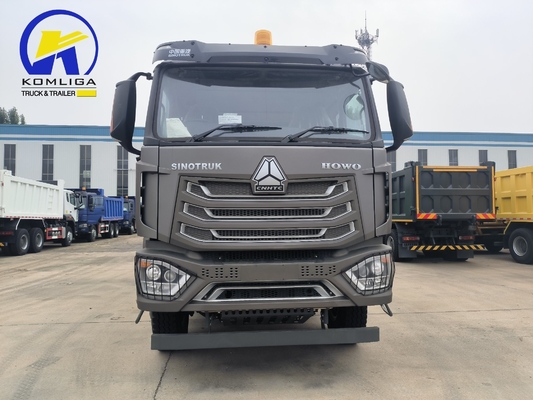 371HP Sinotruck HOWO 10 ruedas 6X4 pesado de trabajo de arena de grava tirador camión de basura usado