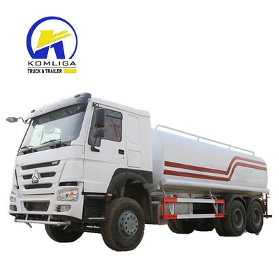 Sino Sinotruck HOWO 6X4 camión cisterna de agua para combustible diésel y capacidad de 20000/30000L