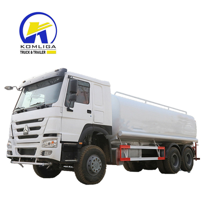 Sino Sinotruck HOWO 6X4 camión cisterna de agua para combustible diésel y capacidad de 20000/30000L