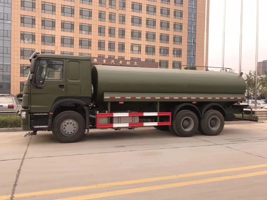 SINOTRUK HOWO 6X4 Camión con tanque de combustible usado 20m3 25m3 375HP 371HP Wd615.69 Capacidad del motor&gt; 8L