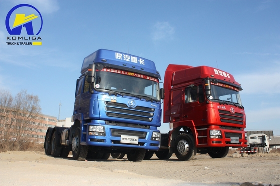Usado Shacman F3000 6X4 10 ruedas Semi remolque cabeza de primer motor 375HP Certificación de neumáticos GCC