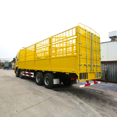 Carga pesada 371HP 10 ruedas furgoneta caja Sinotruck HOWO 6X4 camión de carga para la certificación ISO