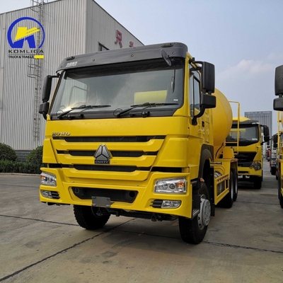Sinotruk HOWO 8 Cbm 9cbm 10cbm camión mezclador de cemento con una potencia máxima de 300-400 caballos de fuerza