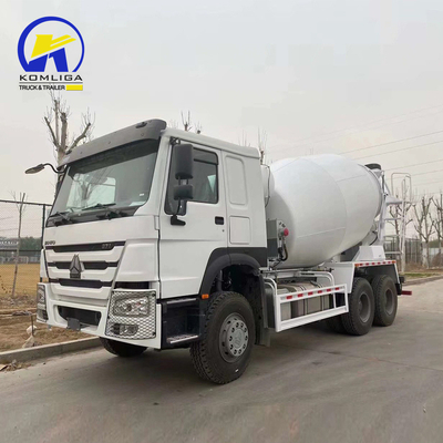 Personalización de segunda mano / Sinotruk HOWO 6X4 8cbm 10cbm 12cbm camión mezclador de cemento de concreto