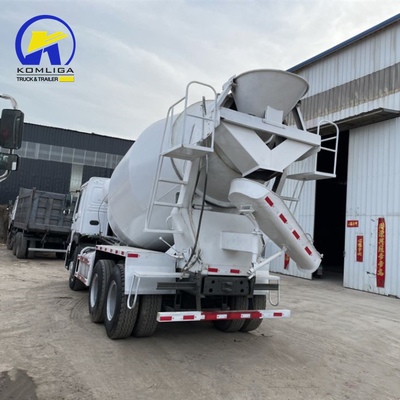 Personalización de segunda mano / Sinotruk HOWO 6X4 8cbm 10cbm 12cbm camión mezclador de cemento de concreto