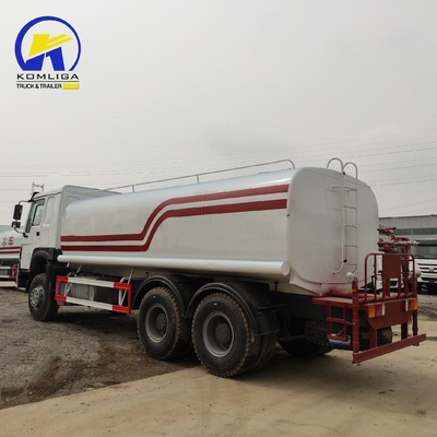 20 metros cúbicos Sinotruck HOWO 6X4 Camión tanque de agua de rociado con motor Wd615.47