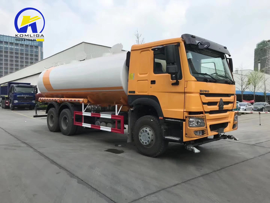 Sinotruck HOWO 20cbm 6X4 10 neumáticos camión tanque de agua con apoyo técnico de piezas de repuesto