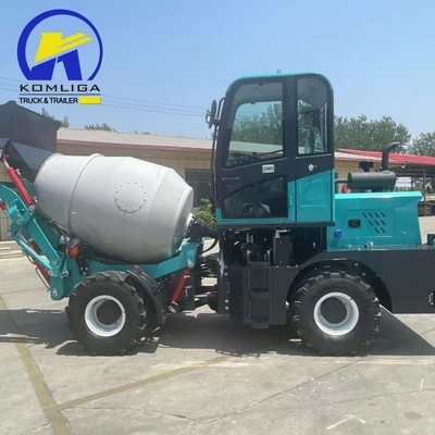 Camión mezclador autocargador Mezclador de hormigón con transmisión manual
