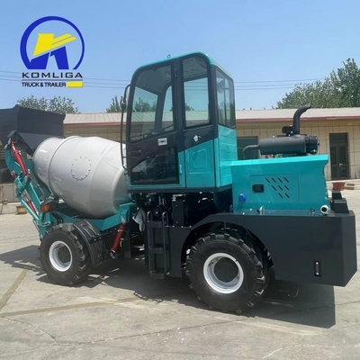 Camión mezclador autocargador Mezclador de hormigón con transmisión manual