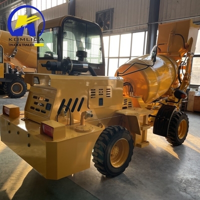 Autocarga 1.5m3 2m3 Diésel mezclador hidráulico de hormigón para la construcción pesada