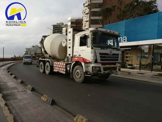 1200r20 neumáticos radiales Shacman 12 camión de mezcla para grandes obras