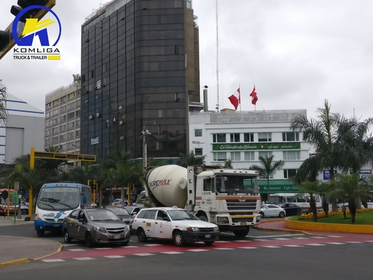 1200r20 neumáticos radiales Shacman 12 camión de mezcla para grandes obras