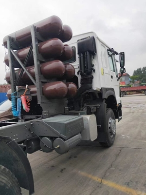 Capacidad 25-30 toneladas HOWO CNG camión tractor/ camión de carga/ para el transporte de alta capacidad