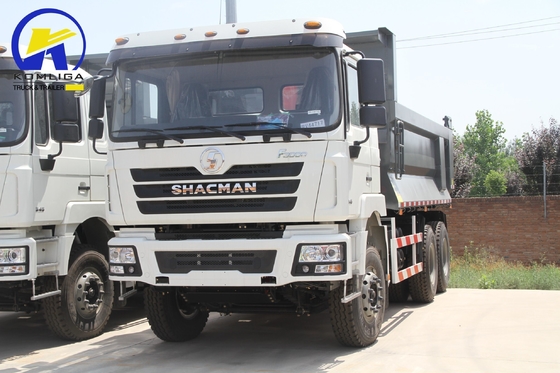 375 HP Shacman de baja distancia 6X4 10 ruedas de minería tirador de tiradores camión de descarga usado