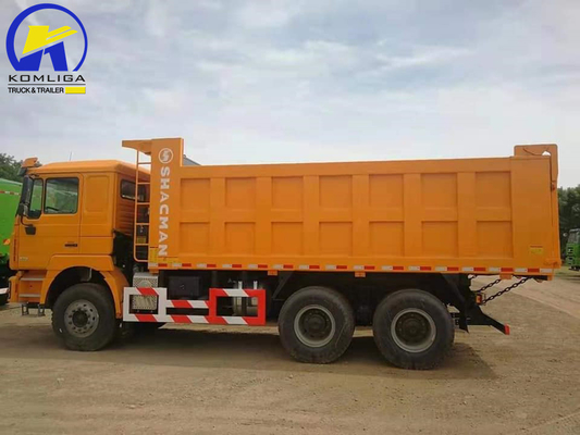 Diseño de neumáticos radiales Shacman 6X4 10 Wheeler 371HP camión con neumáticos
