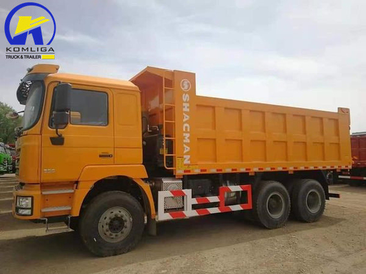 Shacman 6X4 10 ruedas 380HP Minería tirador tirador descargador usado con LHD / RHD
