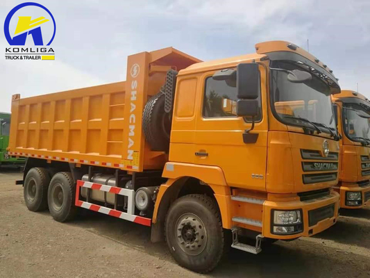 Shacman 6X4 10 ruedas 380HP Minería tirador tirador descargador usado con LHD / RHD
