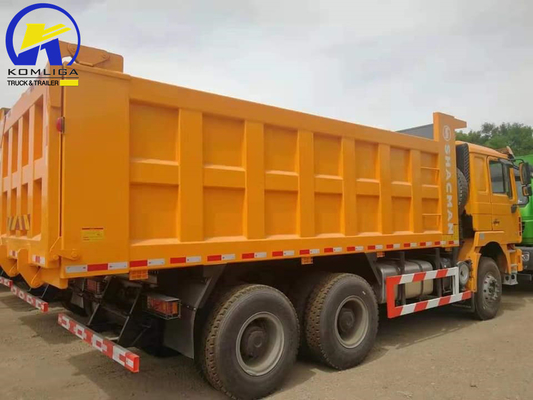 Shacman 6X4 10 ruedas 380HP Minería tirador tirador descargador usado con LHD / RHD