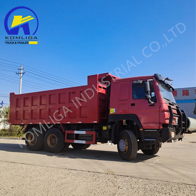 6X4 20-30 toneladas de trabajo pesado 3 ejes 10 ruedas Sinotruk HOWO camión de descarga con cabina Hw76