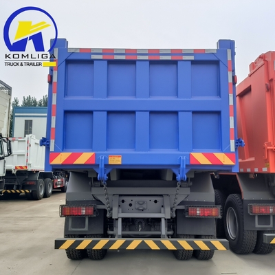 351-450hp Euro 5 6X4 20-30 toneladas de trabajo pesado 3 ejes 10 ruedas Sinotruk HOWO camión de basura usado