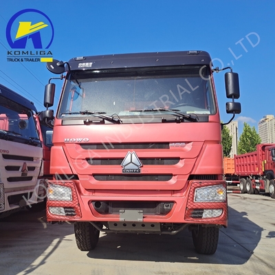 6X4 20-30 toneladas de trabajo pesado 3 ejes 10 ruedas Sinotruk HOWO camión de descarga usado con 371 CV