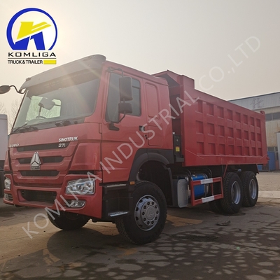 Euro 5 de segunda mano 6X4 20-30 toneladas de trabajo pesado 3 ejes 10 ruedas Sinotruk HOWO camión de descarga