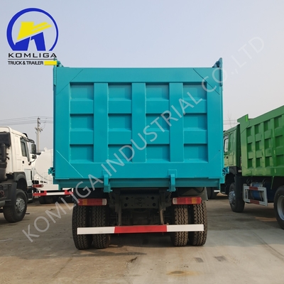 Camión de descarga usado Estilo de elevación frontal 20-30 toneladas 6X4 3 ejes 10 ruedas Sinotruk HOWO