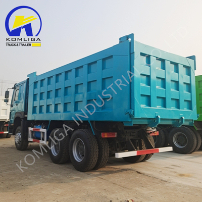 Camión de descarga usado Estilo de elevación frontal 20-30 toneladas 6X4 3 ejes 10 ruedas Sinotruk HOWO