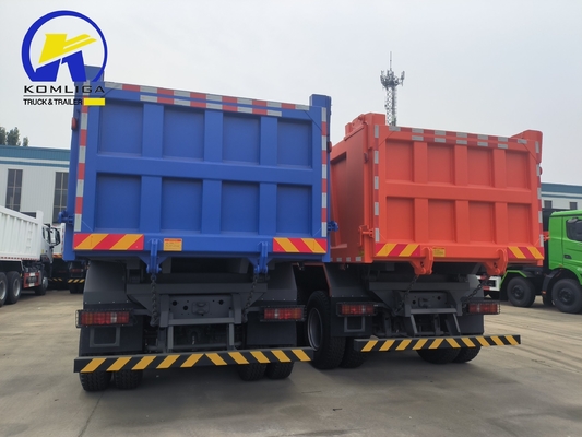 Capacidad de carga de 21-30t camión de descarga usado en buen estado 6X4 3 ejes 10 ruedas Sinotruk HOWO