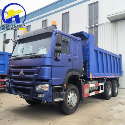 Capacidad de carga de 21-30t camión de descarga usado en buen estado 6X4 3 ejes 10 ruedas Sinotruk HOWO