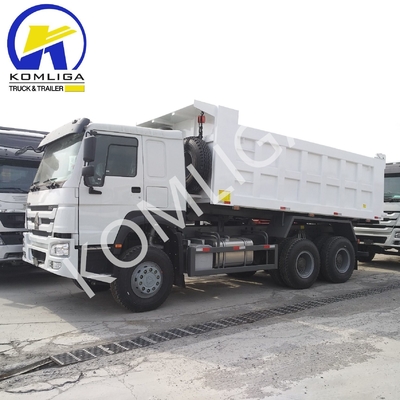 6X4 20-30 toneladas de trabajo pesado 3 ejes 10 ruedas Sinotruk HOWO camión de basura con bajo kilometraje