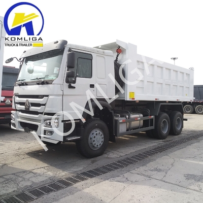 6X4 20-30 toneladas de trabajo pesado 3 ejes 10 ruedas Sinotruk HOWO camión de basura con bajo kilometraje