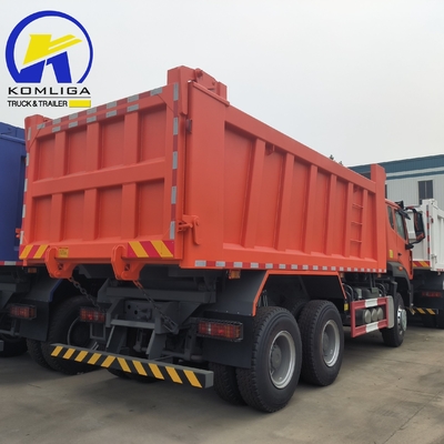 Sinotruk HOWO camión de descarga usado 10 ruedas 3 ejes 6X4 Bajo kilometraje de carga pesada 8500 * 2500 * 3400mm
