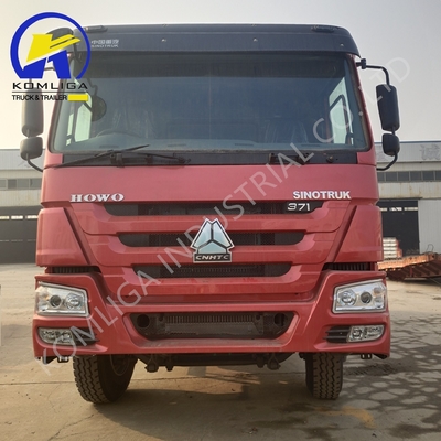 Sinotruk HOWO camión de descarga usado 10 ruedas 3 ejes 6X4 Bajo kilometraje de carga pesada 8500 * 2500 * 3400mm