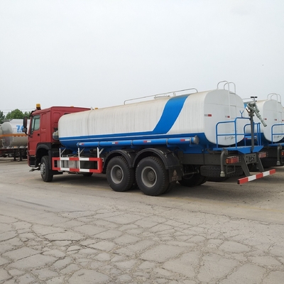 Sinotruk HOWO 4X2/6X4/8X4 camión de agua de segunda mano con 20000 litros de volumen del tanque