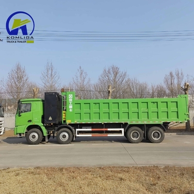 Camión de descarga usado 371HP 380HP 400HP 40tons Sinotruk HOWO Camión de retroceso 8X4 12 ruedas