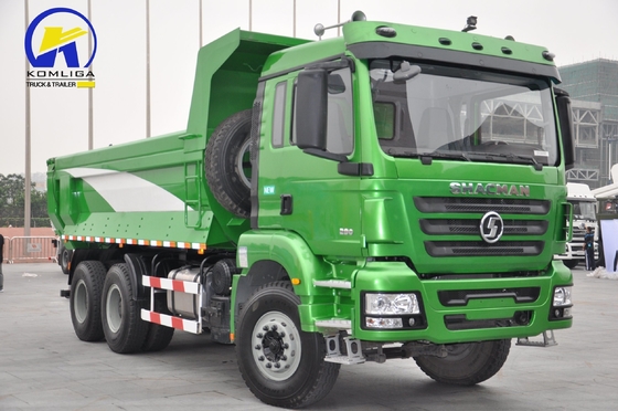 6X4 Shacman M3000 F3000 371HP 380HP 400HP 430HP 10 ruedas en forma de U camión de basura usado