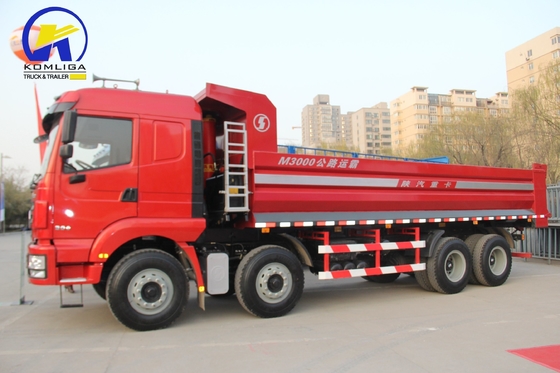 Potencia 351-450hp Shacman M3000 H3000 8X4 12 ruedas camión triper camión usado