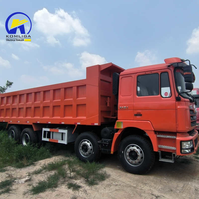 Camión de descarga de segunda mano Shacman F3000 8X4 usado en Zimbabwe