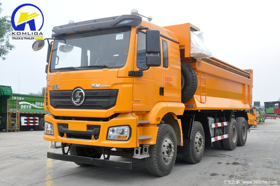 25-30 toneladas de capacidad Shacman H3000 8X4 340HP camión de basura con Wd615.47Motor de.D12.42