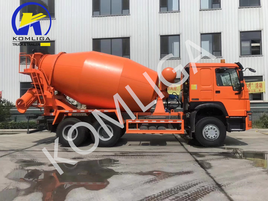 Sinotruk Construction Mobile 6X4 camión de mezcla de cemento usado con sistema de dirección Zf8118