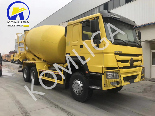 Sinotruk Construction Mobile 6X4 camión de mezcla de cemento usado con sistema de dirección Zf8118
