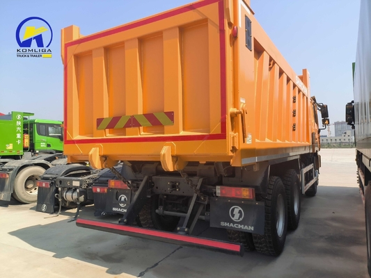 Shacman F3000 6X4 camión de descarga usado con levantamiento hidráulico con inclinador ventral a un precio asequible