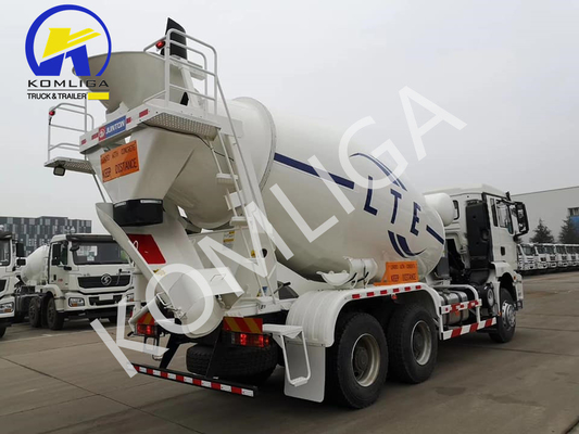 Sinotruk 6X4 Camión de mezcla de hormigón de minería usado con capacidad de carga de 16 toneladas Eje trasero