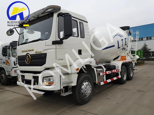 Sinotruk 6X4 Camión de mezcla de hormigón de minería usado con capacidad de carga de 16 toneladas Eje trasero
